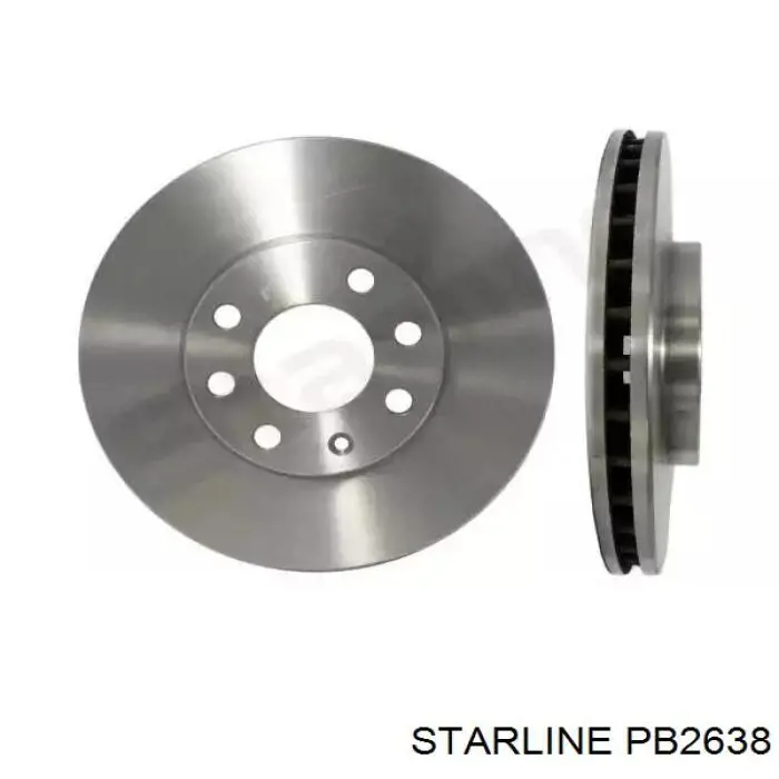 Disco do freio dianteiro Starline PB2638 preço, a partir de 34,26 USD