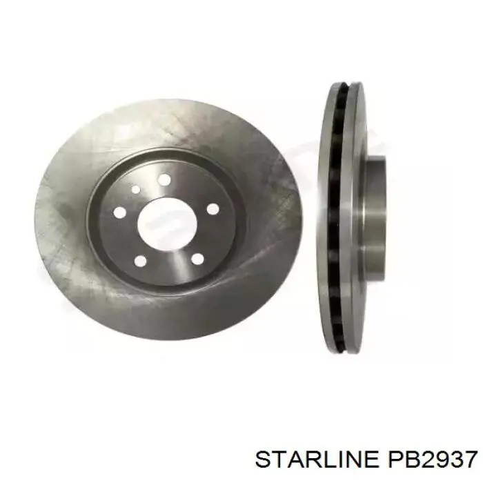 Disco do freio dianteiro Starline PB2937 preço, a partir de 38,75 USD