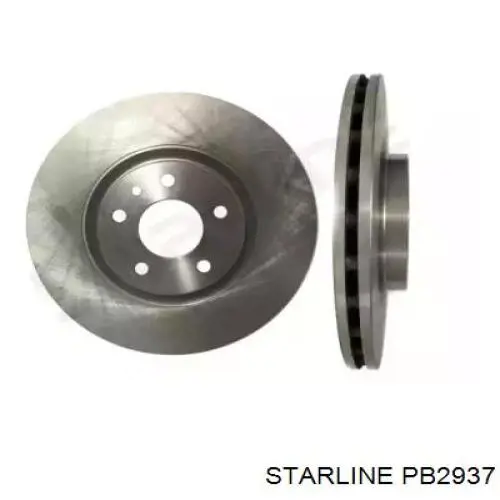 Compre PB2937 Starline Disco do freio dianteiro