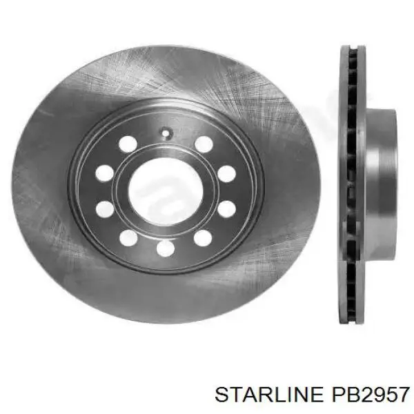 Disco do freio dianteiro Starline PB2957 preço, a partir de 36,25 USD