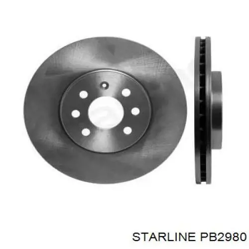 Compre PB2980 Starline Disco do freio dianteiro