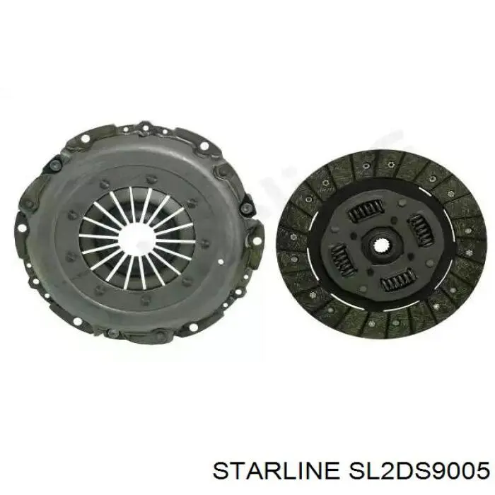 Kit de embraiagem (3 peças) Starline SL2DS9005 preço, a partir de 89,70 USD