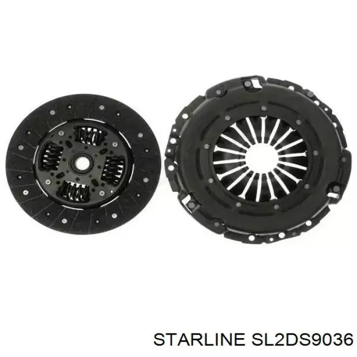 Kit de embraiagem (3 peças) Starline SL2DS9036 preço, a partir de 116,60 USD