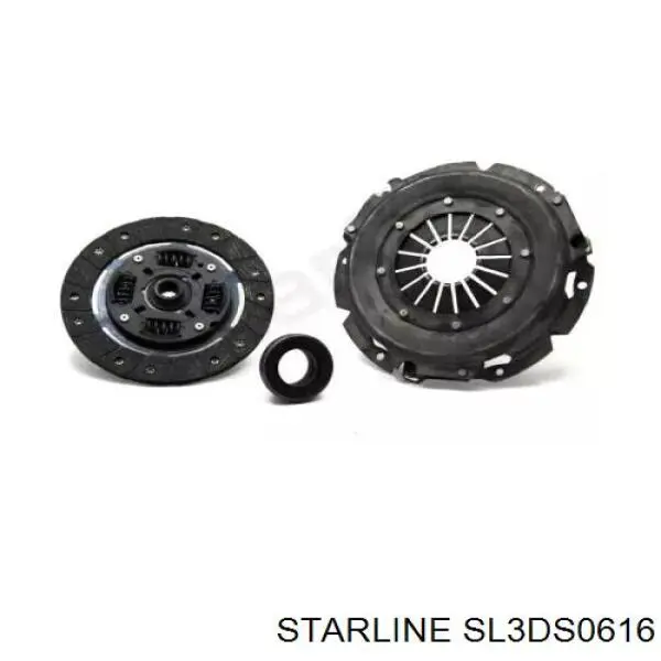 Kit de embraiagem (3 peças) Starline SL3DS0616 preço, a partir de 83,52 USD