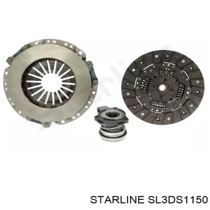 Kit de embraiagem (3 peças) Starline SL3DS1150 preço, a partir de 136,81 USD