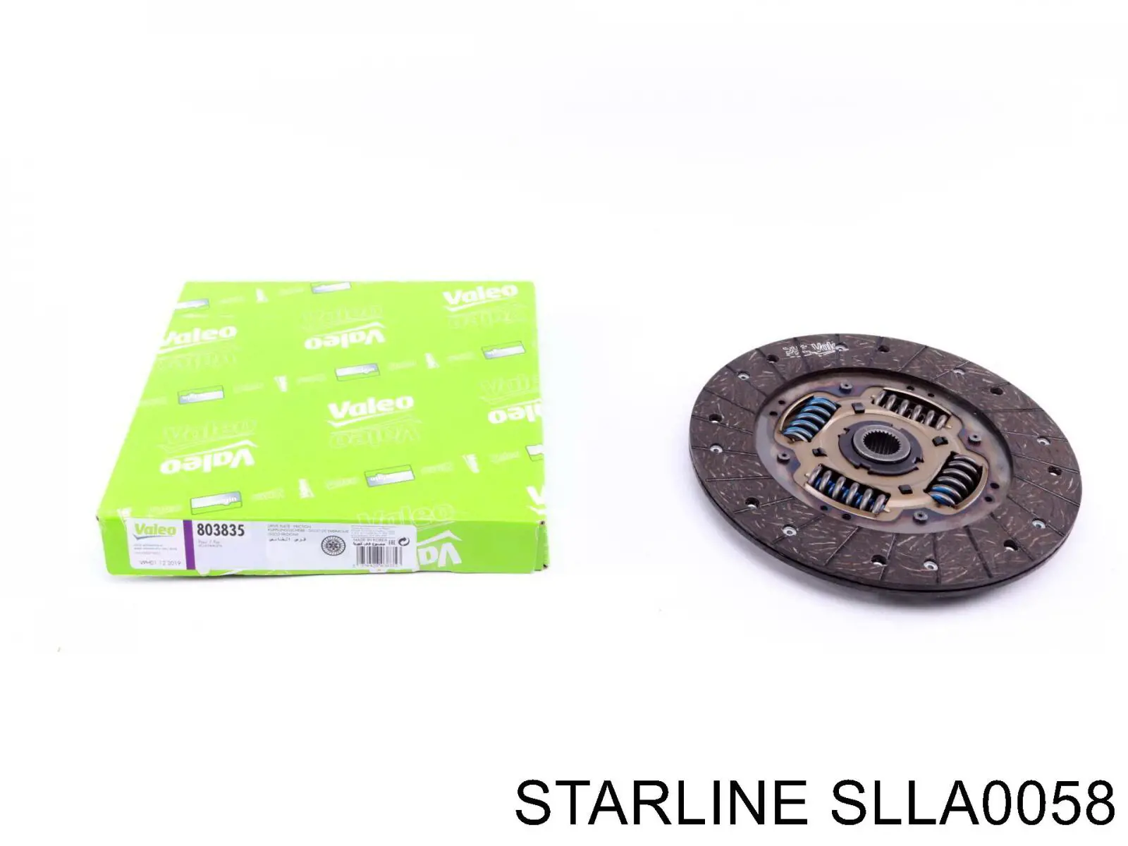Disco de embraiagem SLLA0058 Starline
