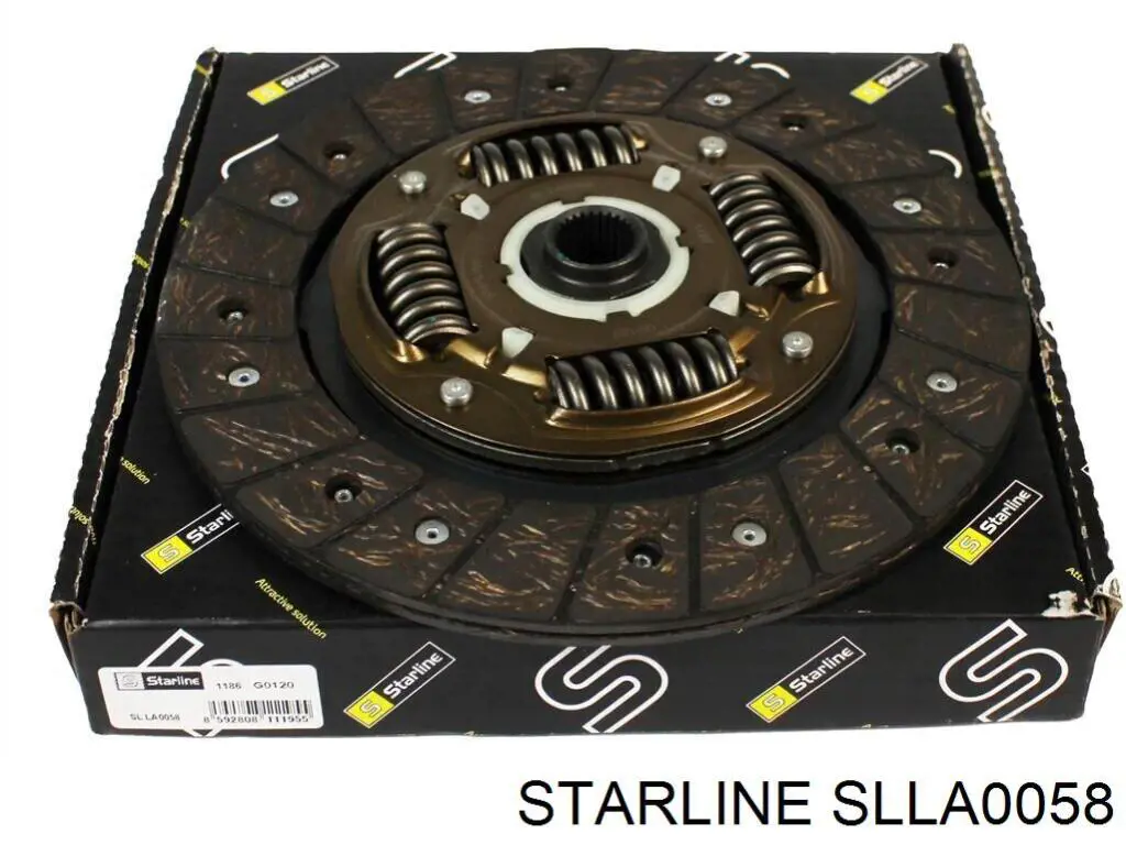 SLLA0058 Starline Disco de embraiagem