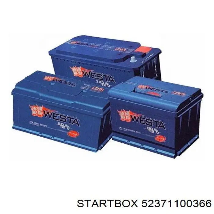 52371100366 Startbox Bateria recarregável (PILHA)