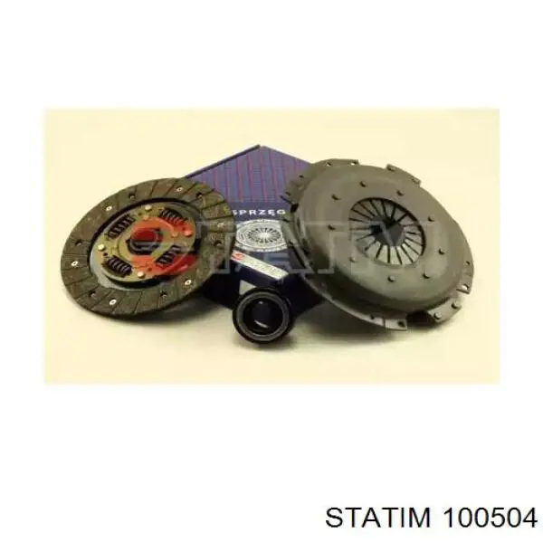 A2012500001 Mercedes Kit de embraiagem (3 peças)