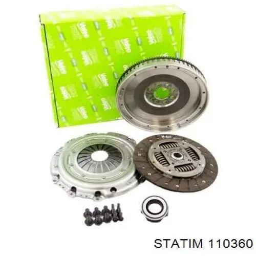 Kit de embraiagem (3 peças) 417001610 LUK