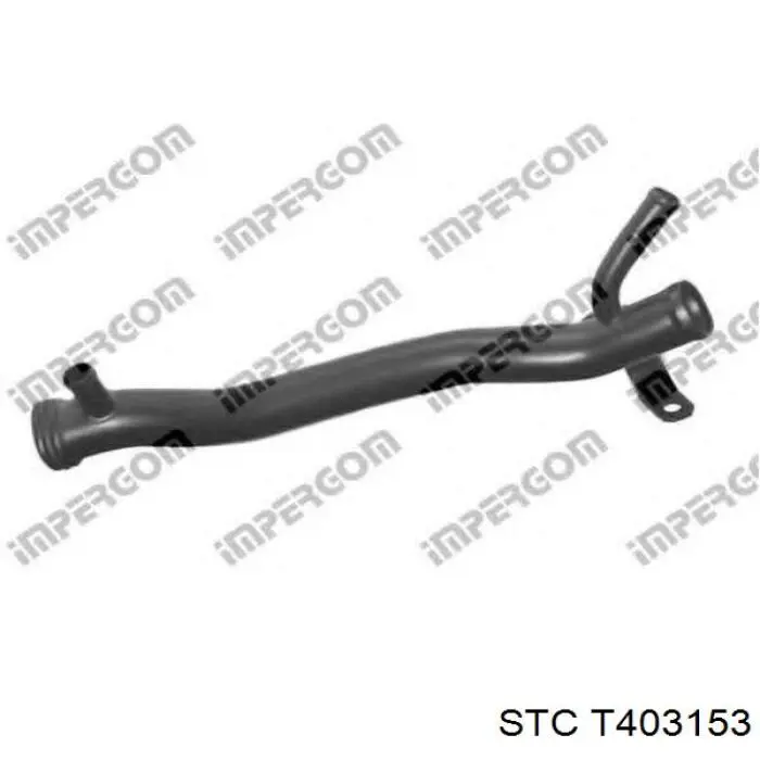 Mangueira (cano derivado) do sistema de esfriamento 1308350080 Fiat/Alfa/Lancia