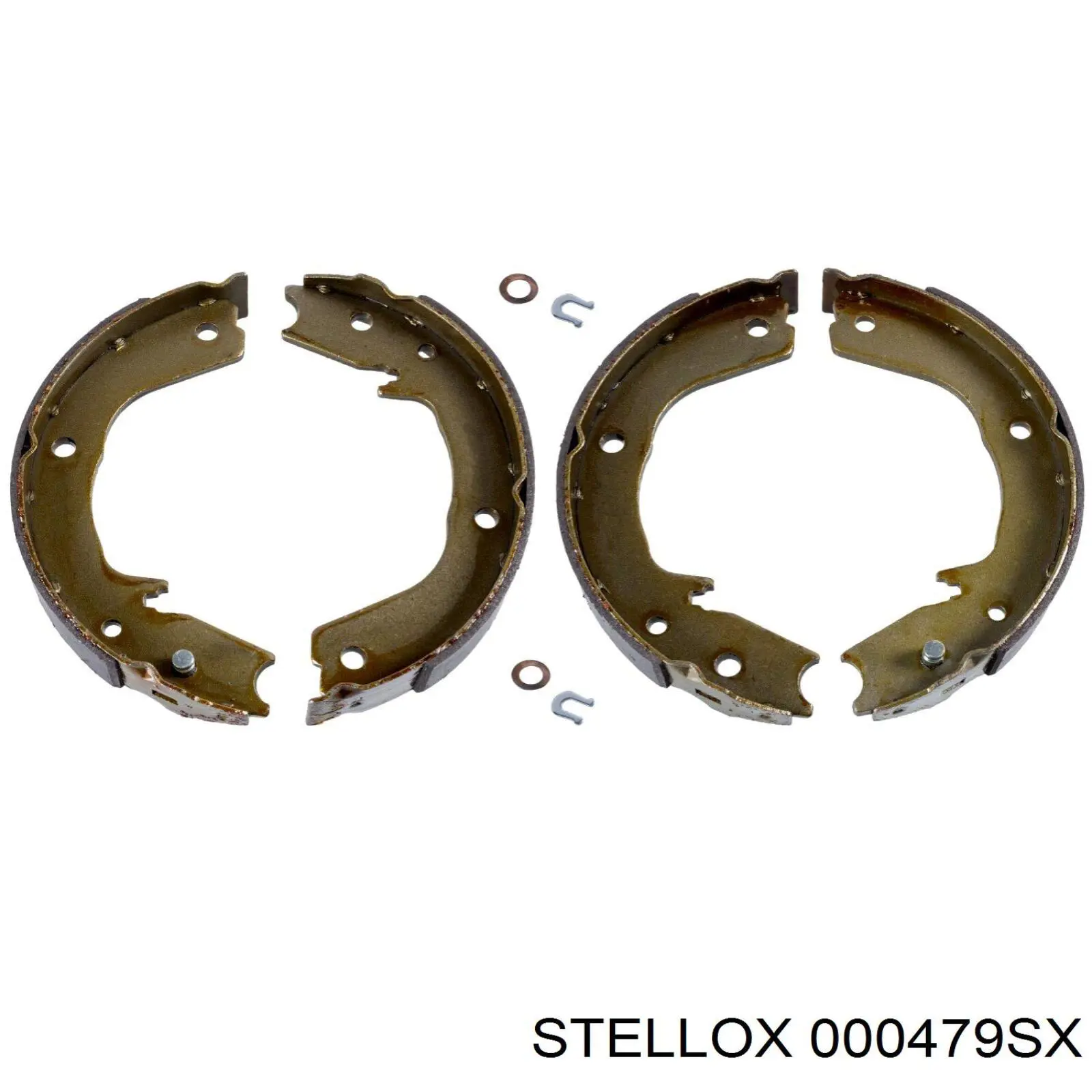 Compre 4800A057 Mitsubishi Sapatas do freio traseiras de tambor