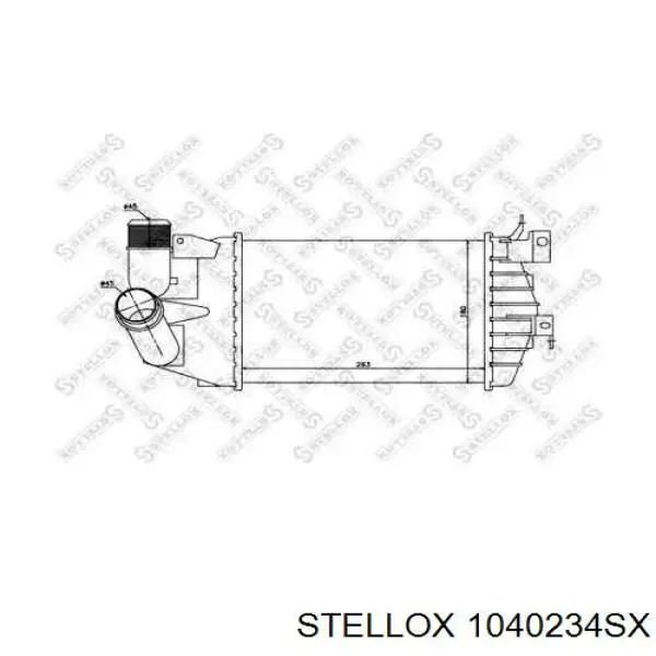 13213402 General Motors Radiador de intercooler