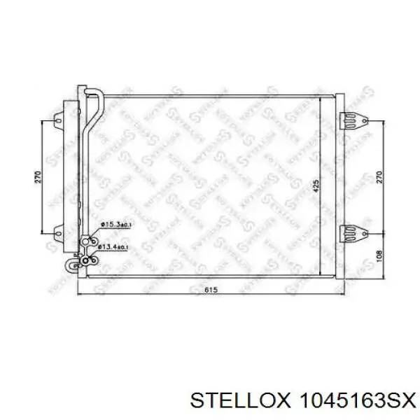 Compre 0530160018 Depo/Loro/Abakus Radiador de aparelho de ar condicionado