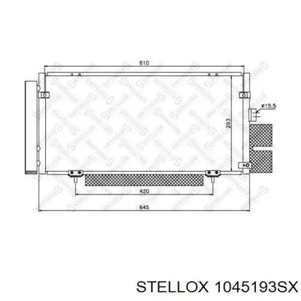 Radiador de aparelho de ar condicionado Nissan/Infiniti 92100ES60A preço, a partir de 103,74 USD