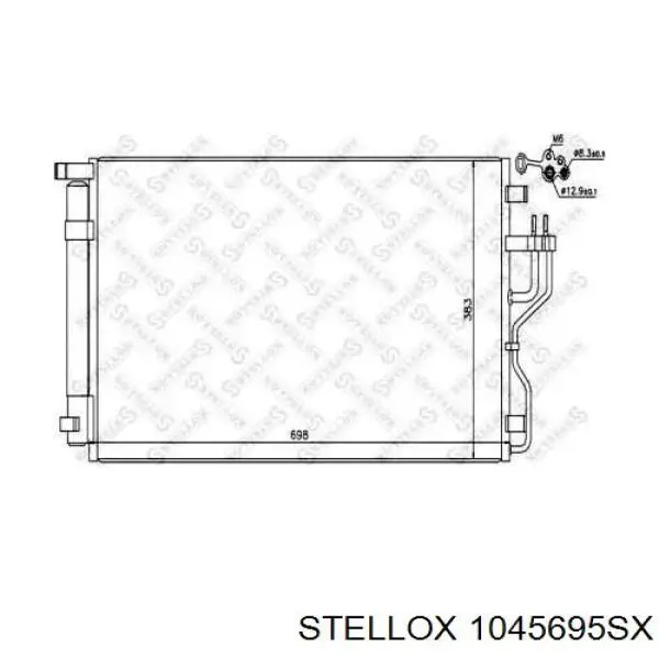 Radiador de aparelho de ar condicionado TYC 606HN2041 preço, a partir de 95,70 USD