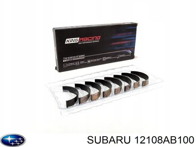 Folhas inseridas de cambota de biela, kit, padrão (STD) Subaru 12108AB100 preço, a partir de 151,01 USD