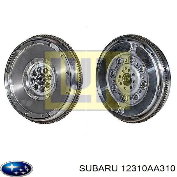 Volante de motor ADS73501C Blue Print