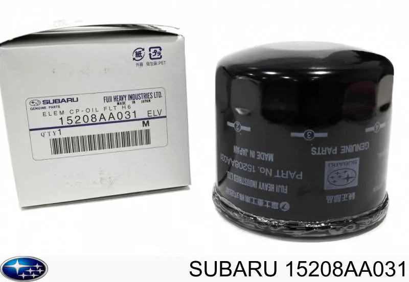 Filtro de óleo Subaru 15208AA031 preço, a partir de 5,76 USD