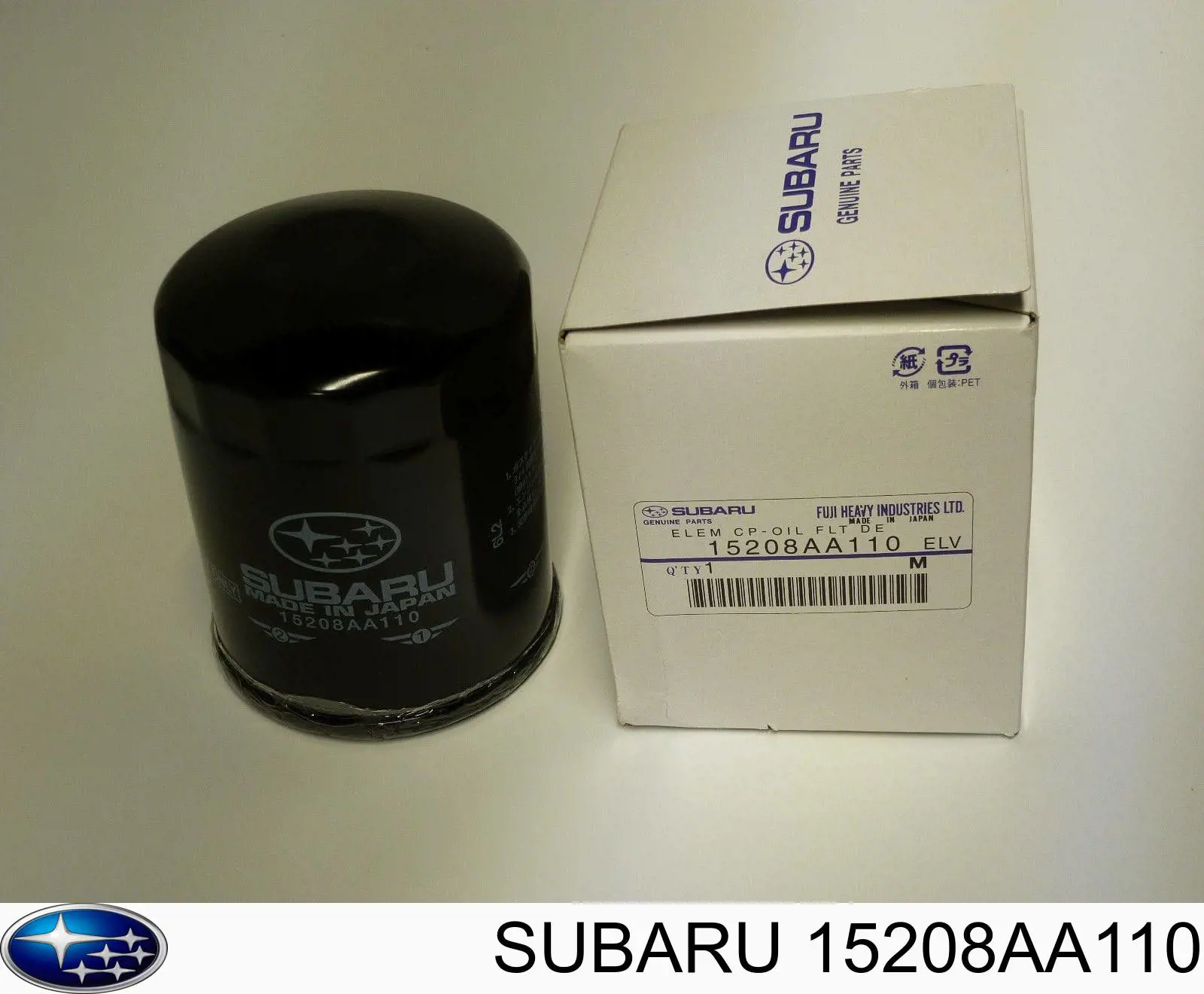 Filtro de óleo Subaru 15208AA110 preço, a partir de 7,63 USD