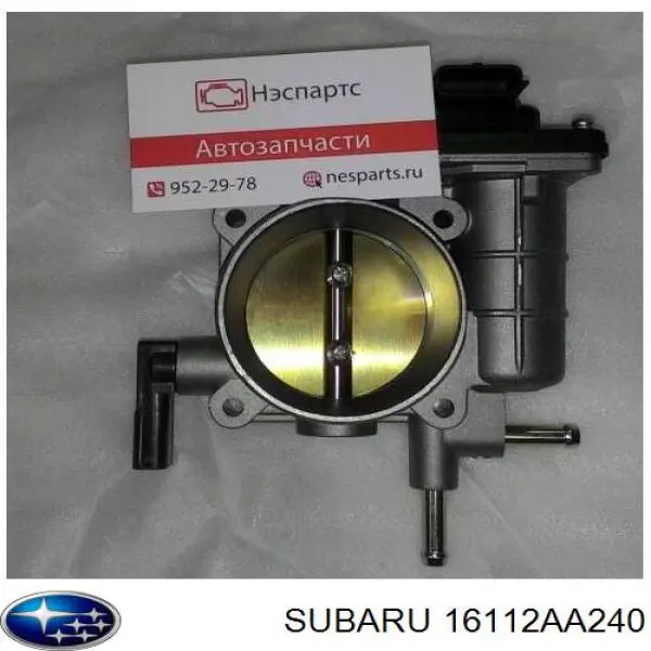 16112AA240 Subaru Válvula de borboleta montada