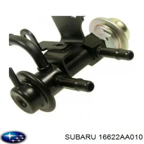 Regulador de pressão de combustível na régua de injectores Subaru Legacy IV B13