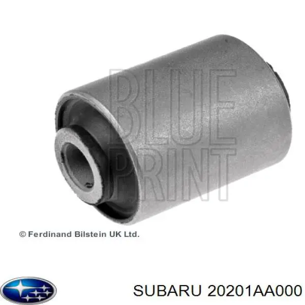 Compre 20201AA000 Subaru Bloco silencioso dianteiro do braço oscilante inferior