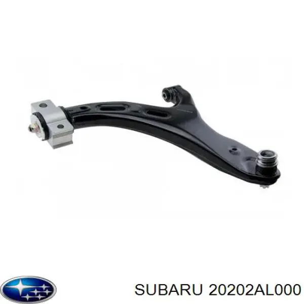 20202AL000 Subaru Braço oscilante inferior direito de suspensão dianteira