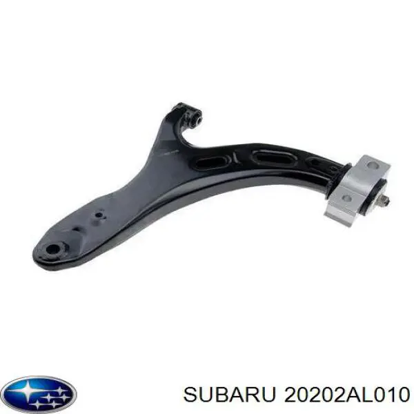 20202AL010 Subaru Braço oscilante inferior esquerdo de suspensão dianteira