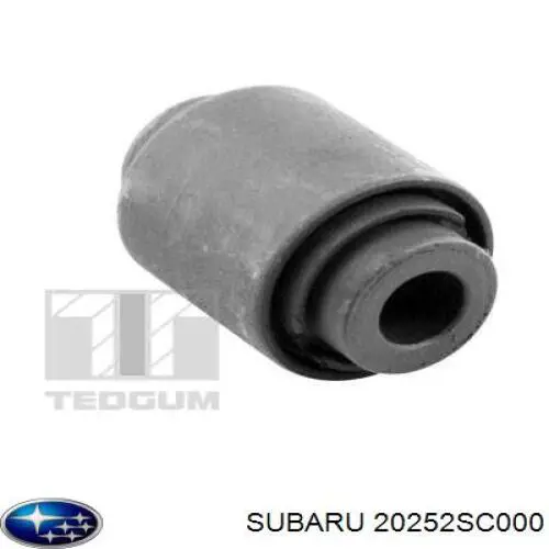 Compre 20252SC000 Subaru Braço oscilante superior direito de suspensão traseira