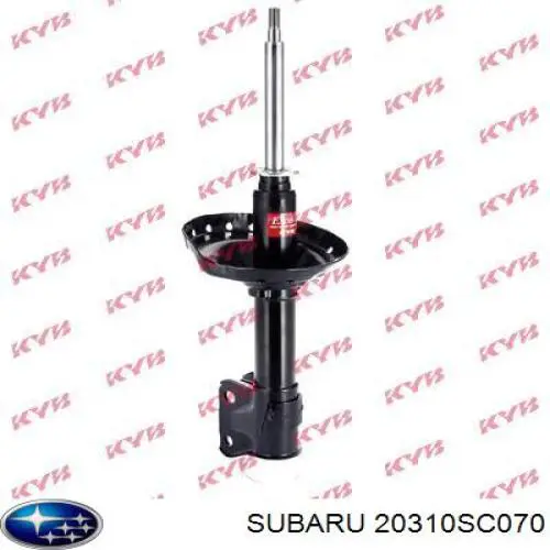 Amortecedor dianteiro esquerdo Subaru 20310SC070 preço, a partir de 68,08 USD