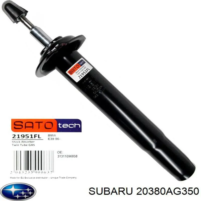 Compre 20380AG350 Subaru Mola traseira