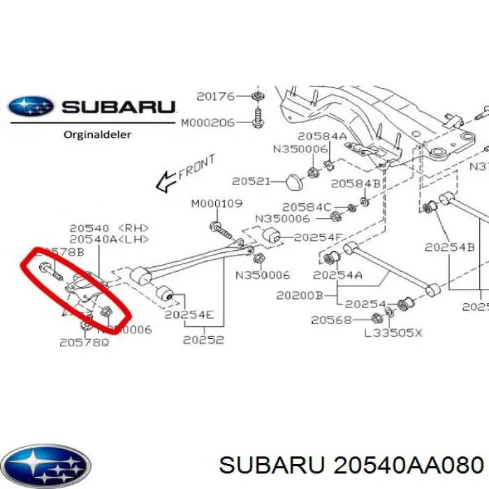  Subaru 20540AA080 preço, a partir de 5,34 USD