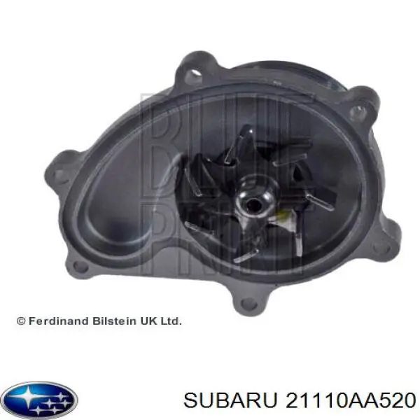 Bomba de água (bomba) de esfriamento Subaru 21110AA520 preço, a partir de 102,47 USD