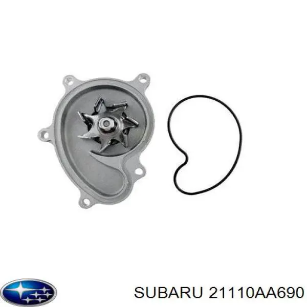 Bomba de água (bomba) de esfriamento Subaru 21110AA690 preço, a partir de 64,83 USD