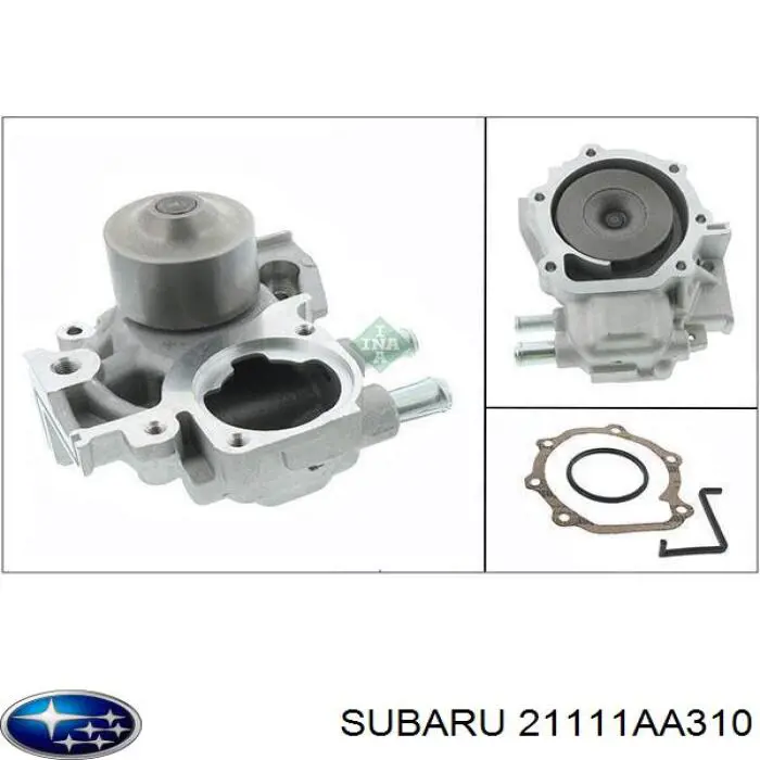 Bomba de água (bomba) de esfriamento Subaru 21111AA310 preço, a partir de 70,73 USD