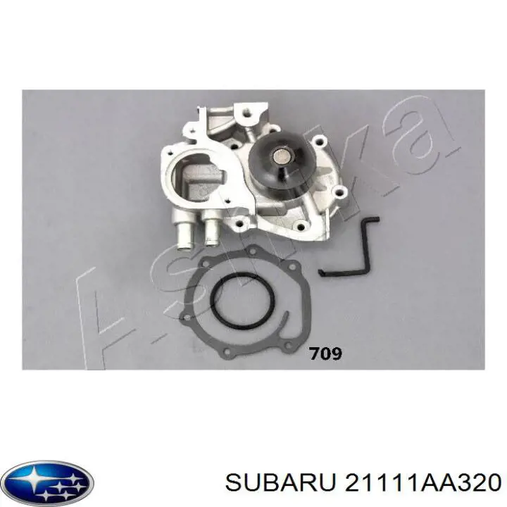 Bomba de água (bomba) de esfriamento Subaru 21111AA320 preço, a partir de 57,69 USD