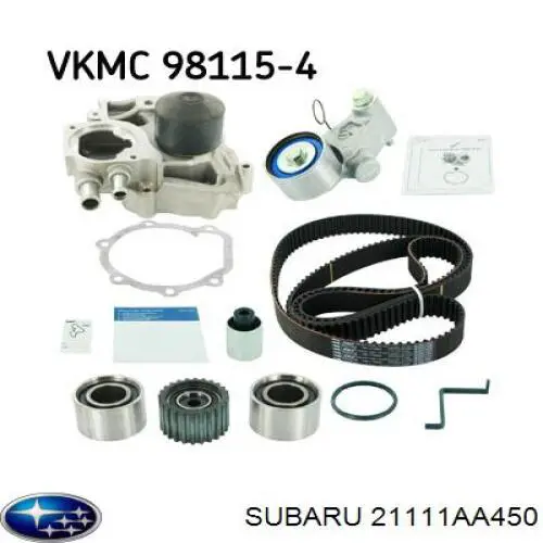 Bomba de água (bomba) de esfriamento Subaru 21111AA450 preço, a partir de 52,50 USD