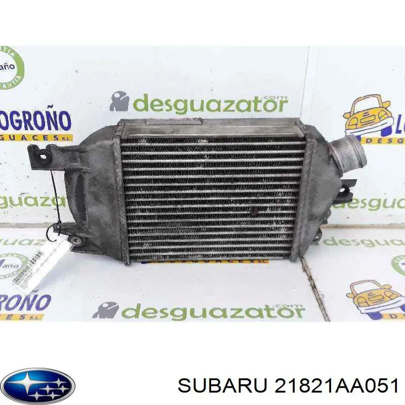 21821AA051 Subaru Radiador de intercooler