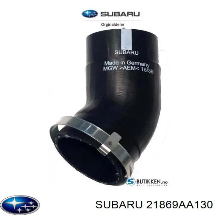 Cano derivado de ar, da válvula de borboleta Subaru 21869AA130 preço, a partir de 13,17 USD