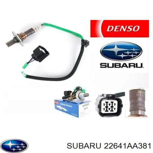 Sonda lambda, sensor de oxigênio até o catalisador Subaru 22641AA381 preço, a partir de 75,49 USD