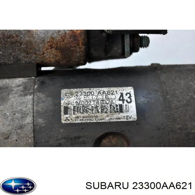 23300AA621 Subaru Motor de arranco