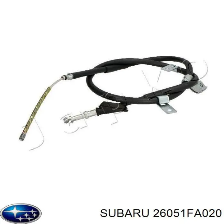 Cabo do freio de estacionamento traseiro direito Subaru 26051FA020 preço, a partir de 34,47 USD