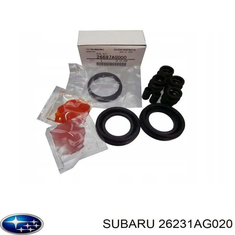 26231AG020 Subaru Bucha da guia de suporte dianteira