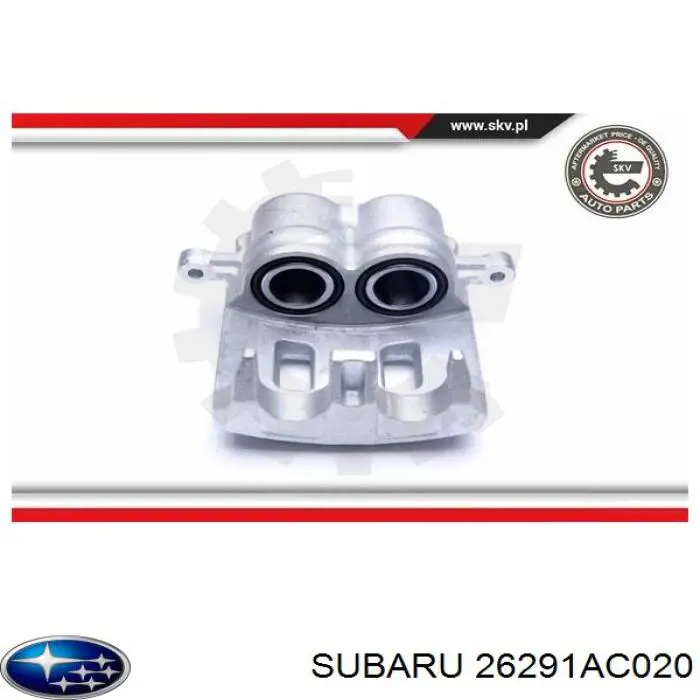 Suporte do freio dianteiro direito Subaru 26291AC020 preço, a partir de 107,42 USD