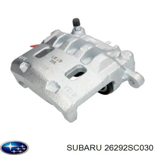 26292SC030 Subaru Suporte do freio dianteiro esquerdo