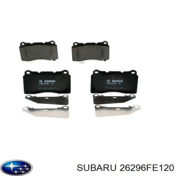 Compre 26296FE120 Subaru Sapatas do freio dianteiras de disco