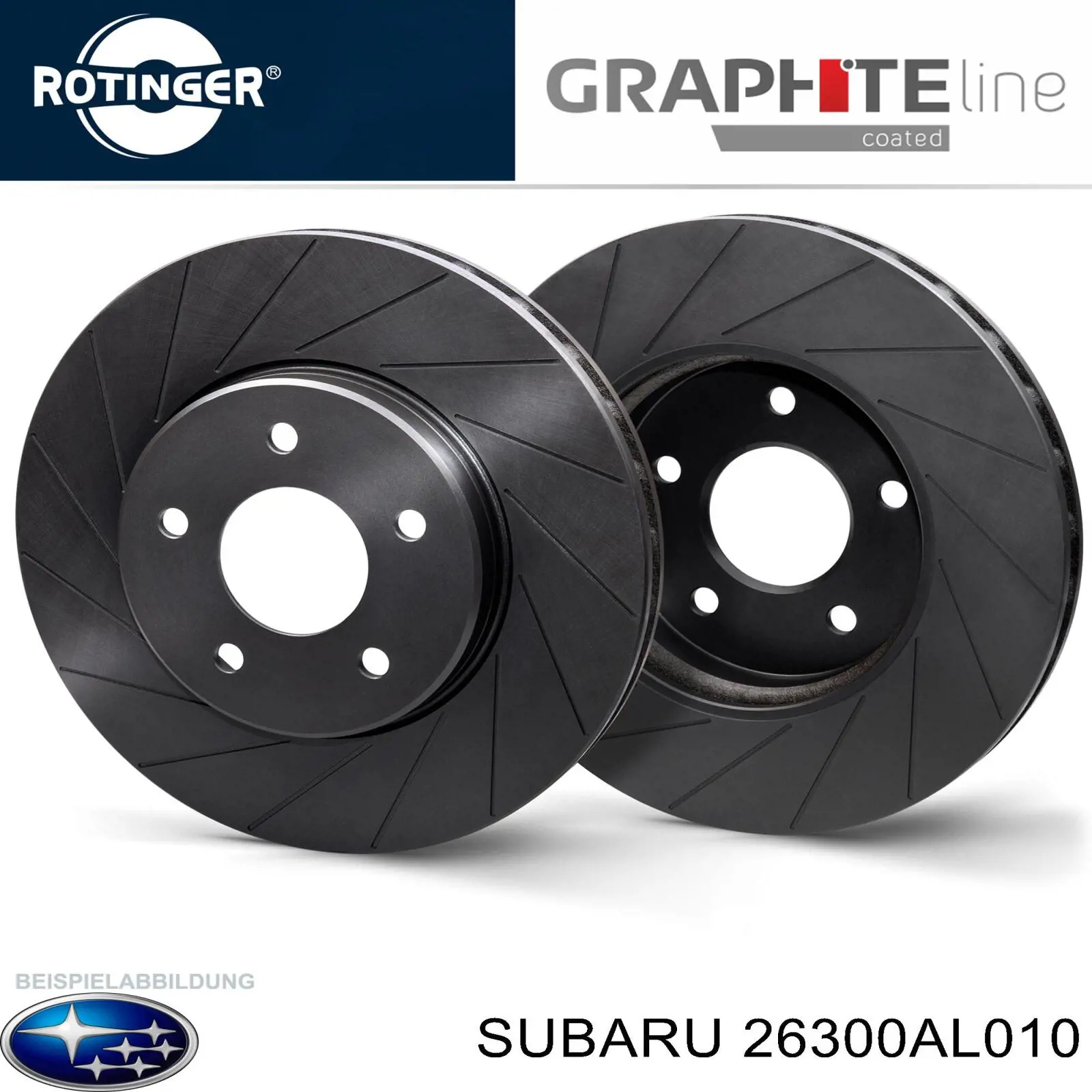 Disco do freio dianteiro Subaru 26300AL010 preço, a partir de 86,09 USD