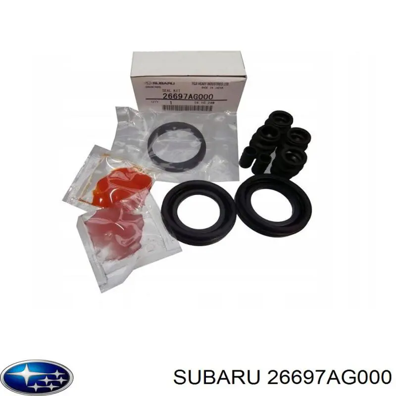 Kit de reparação de suporte do freio traseiro Subaru 26697AG000 preço, a partir de 22,04 USD