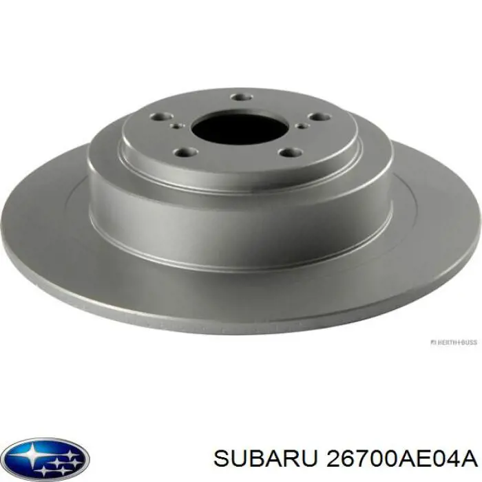 26700AE04A Subaru Disco do freio traseiro